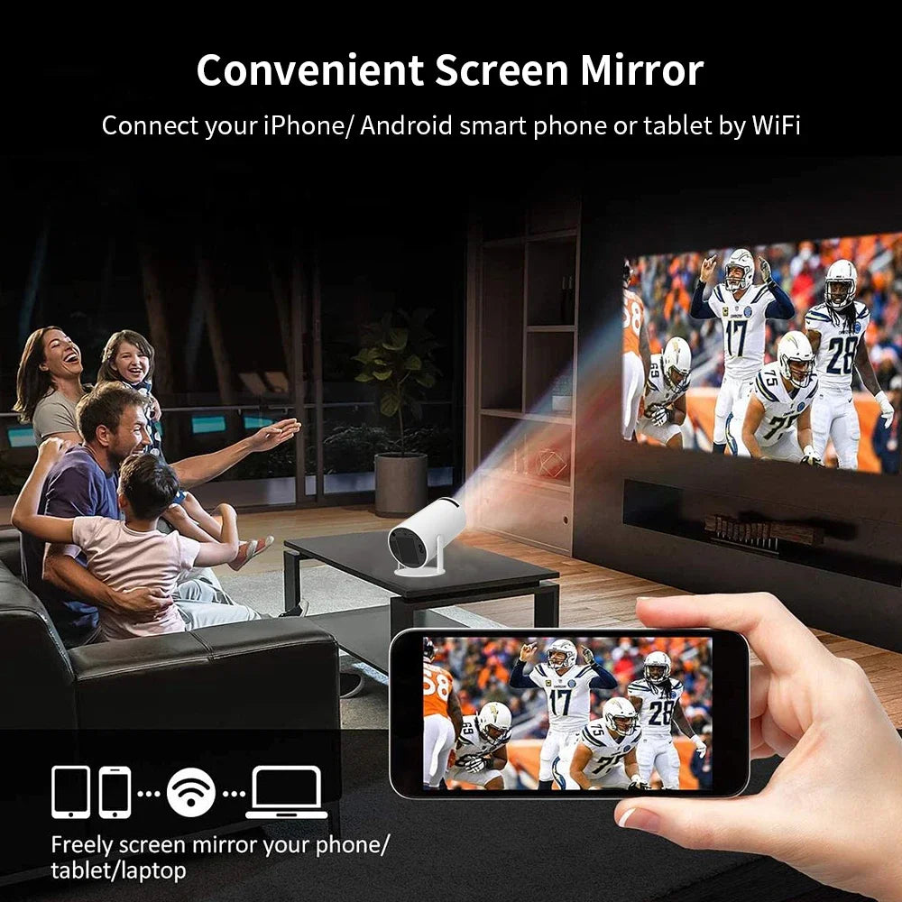 4K HD Portable Video Projector