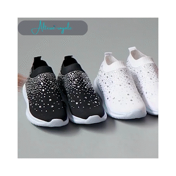 Comfortable Soft Bottom Breathable Mesh Flat Sneakers