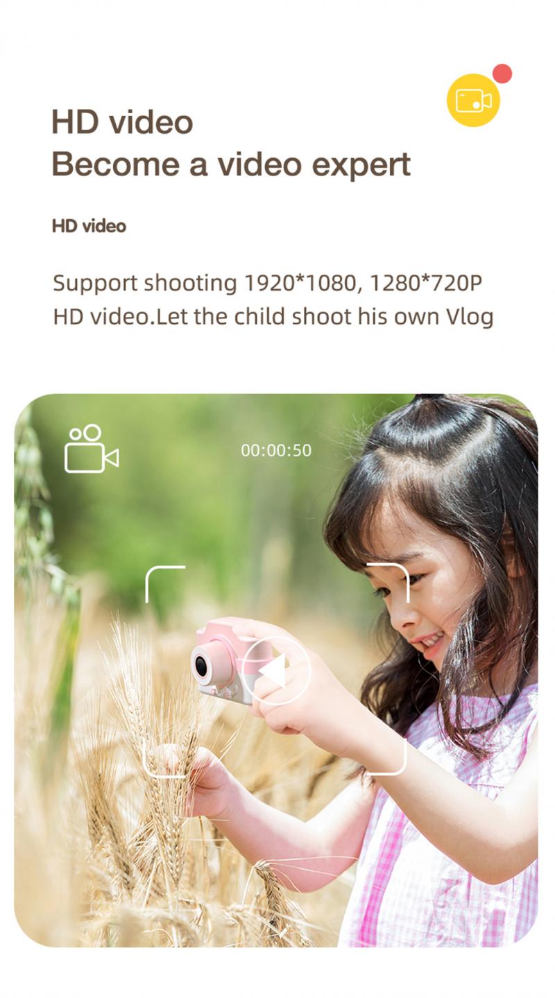 Childrens Camera With Printer