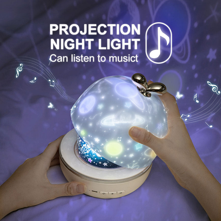 Rotating Starry Sky Projector with Bluetooth