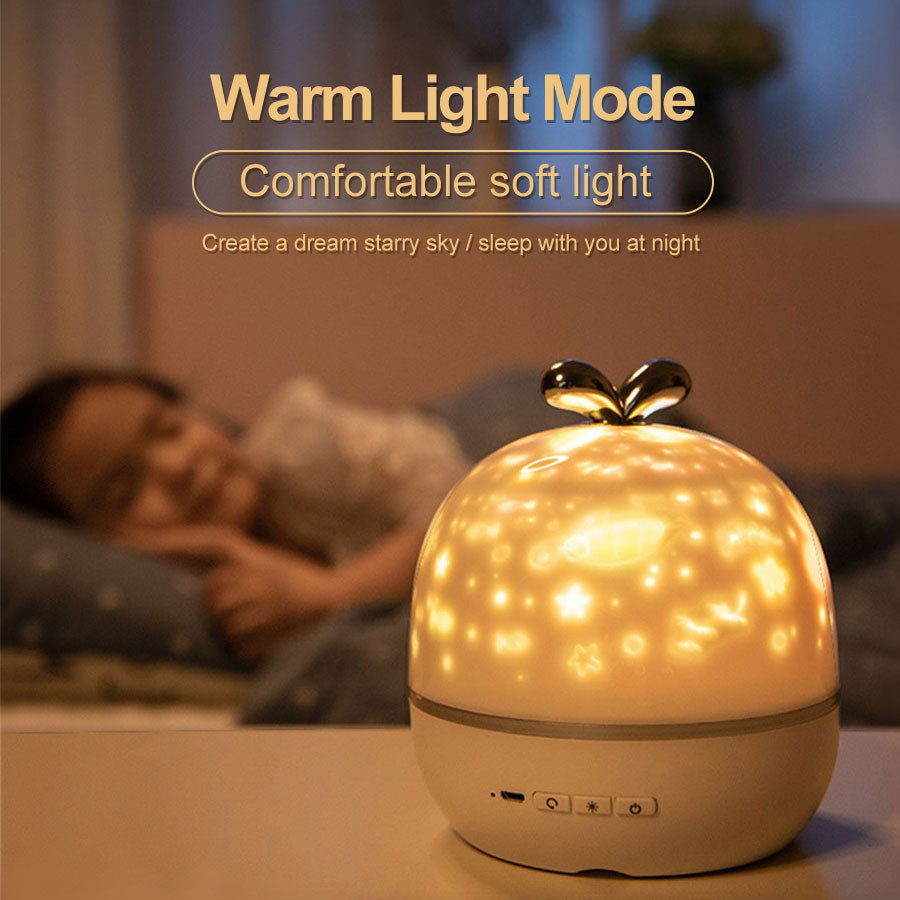 Rotating Starry Sky Projector with Bluetooth