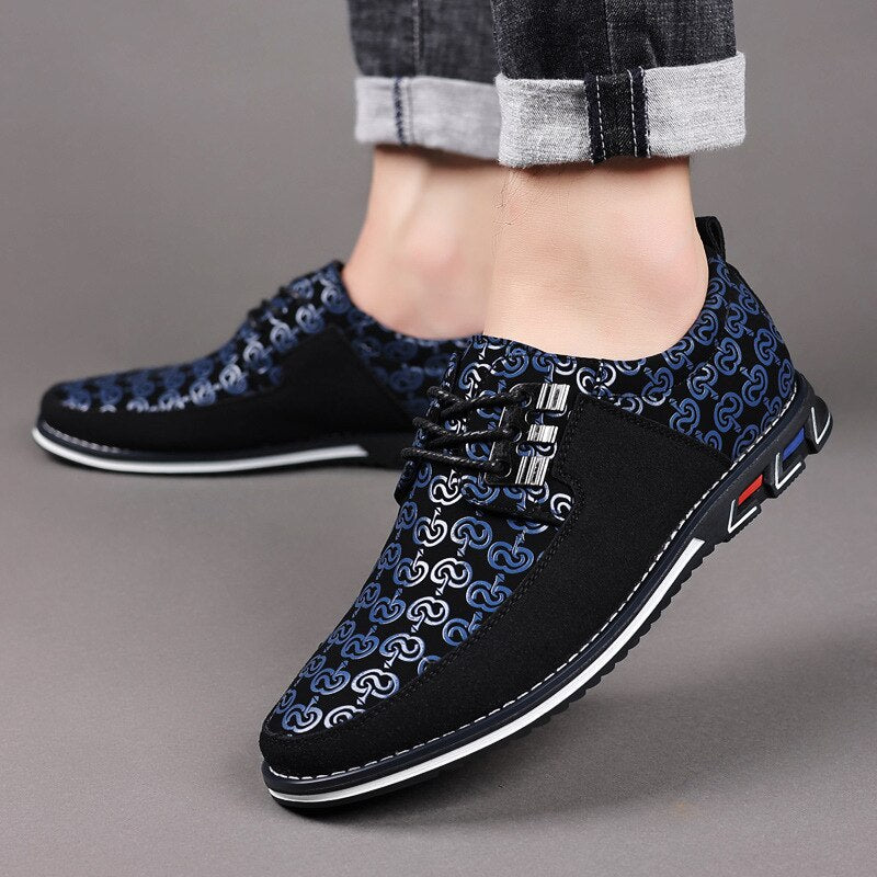 Mens Leather Casual Loafer Shoes