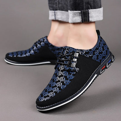 Mens Leather Casual Loafer Shoes