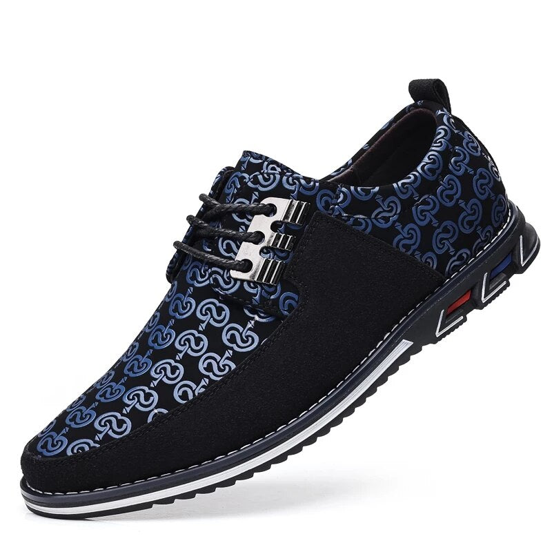 Mens Leather Casual Loafer Shoes