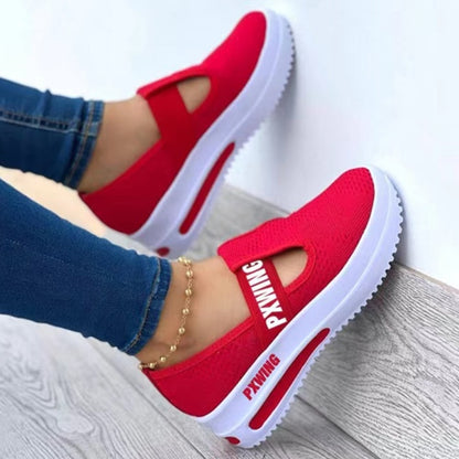 Summer Elastic Band Round Toe