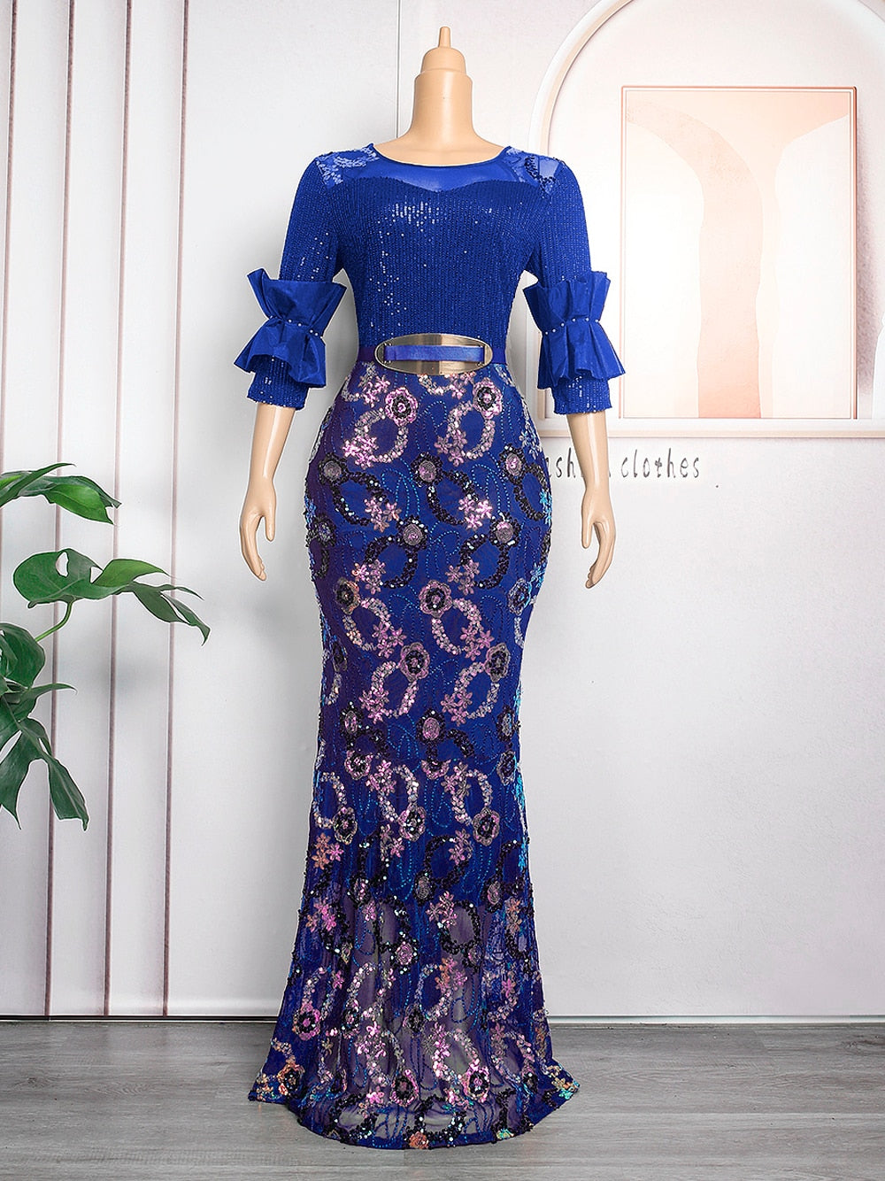 Angelina Plus Size Evening Long Luxury  Dress