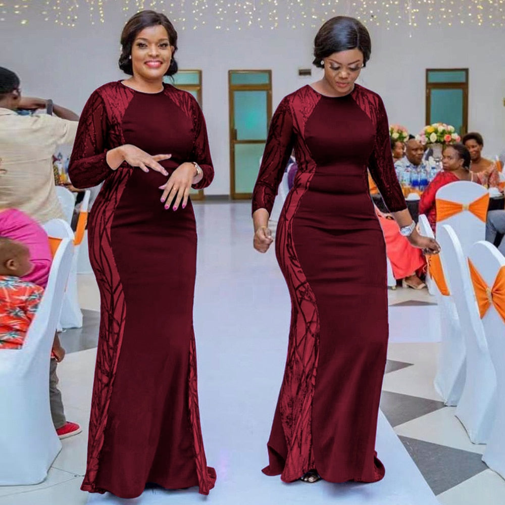 Angelina Plus Size Evening Dress