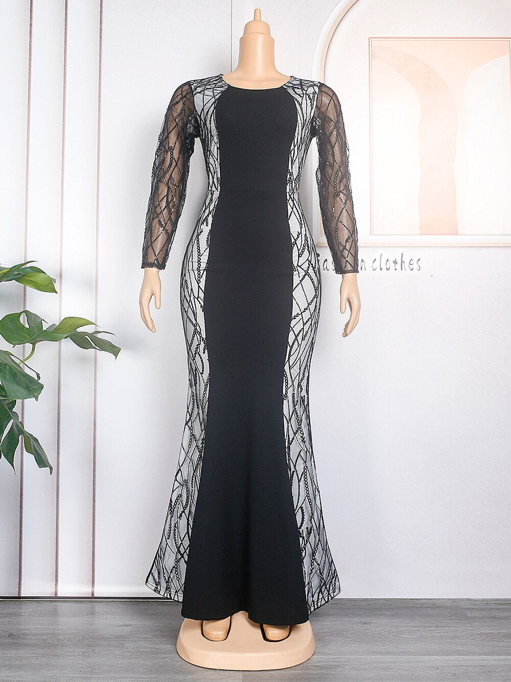 Angelina Plus Size Evening Dress