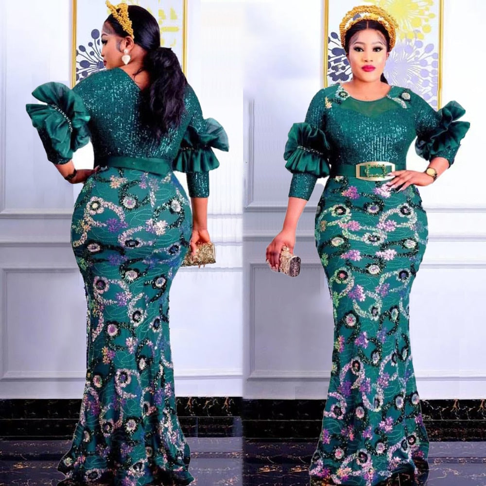 Angelina Plus Size Evening Long Luxury  Dress