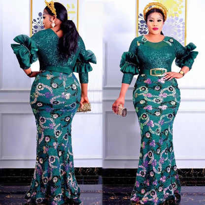 Angelina Plus Size Evening Long Luxury  Dress