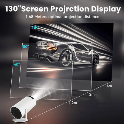 4K HD Portable Video Projector