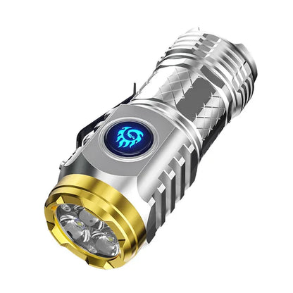 Mini 3 LED Super Bright Rechargeable Flashlight