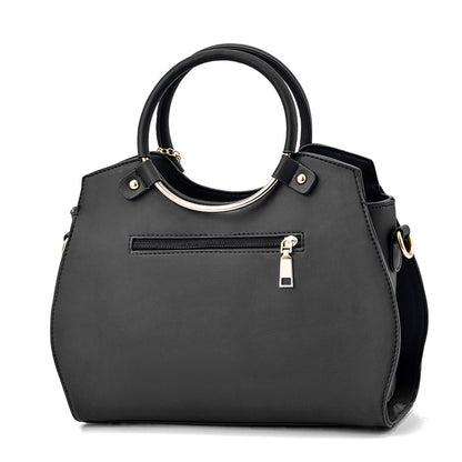 Composite Hollow Out Ombre Floral Print Shoulder Handbag