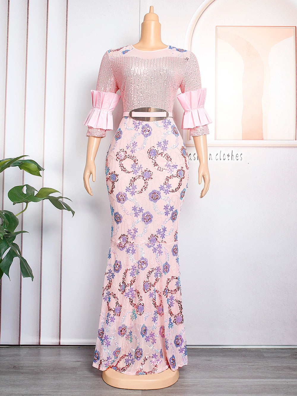 Angelina Plus Size Evening Long Luxury  Dress