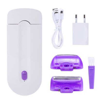 Rechargeable electric epilator