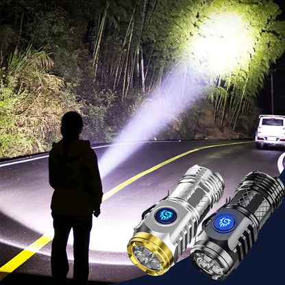 Mini 3 LED Super Bright Rechargeable Flashlight