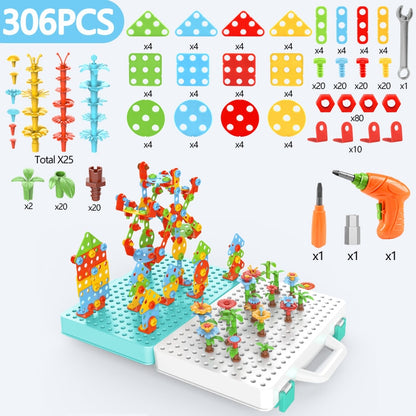 Drilling Screw 3D Creative Mosaic Puzzle Toy
