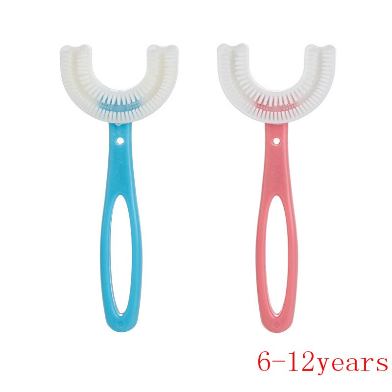 U-SHAPED TOOTHBRUSH FOR CHILDREN (2 TO 12 YEARS)