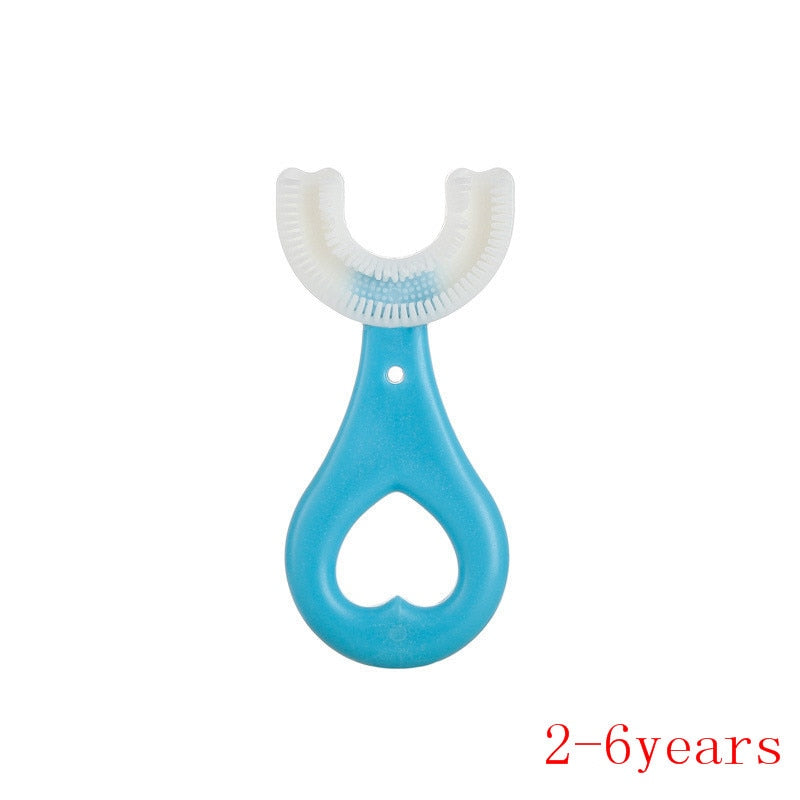 U-SHAPED TOOTHBRUSH FOR CHILDREN (2 TO 12 YEARS)