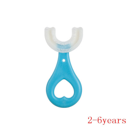 U-SHAPED TOOTHBRUSH FOR CHILDREN (2 TO 12 YEARS)