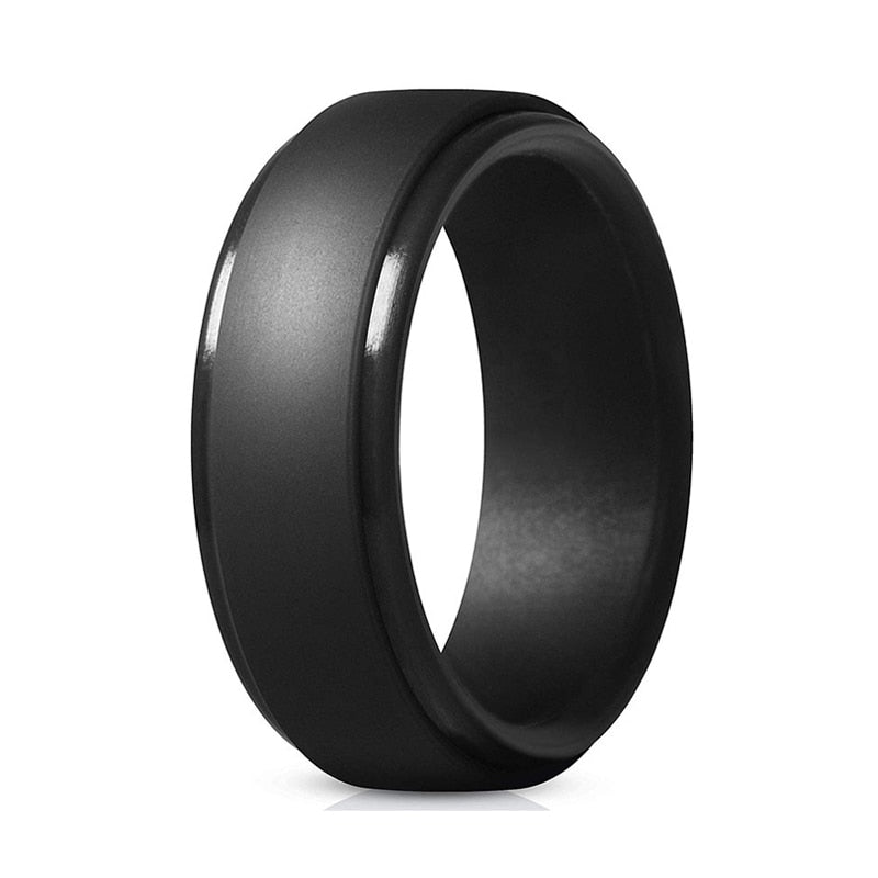 New Men & Women Silicone wedding Ring