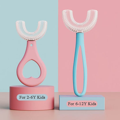 U-SHAPED TOOTHBRUSH FOR CHILDREN (2 TO 12 YEARS)