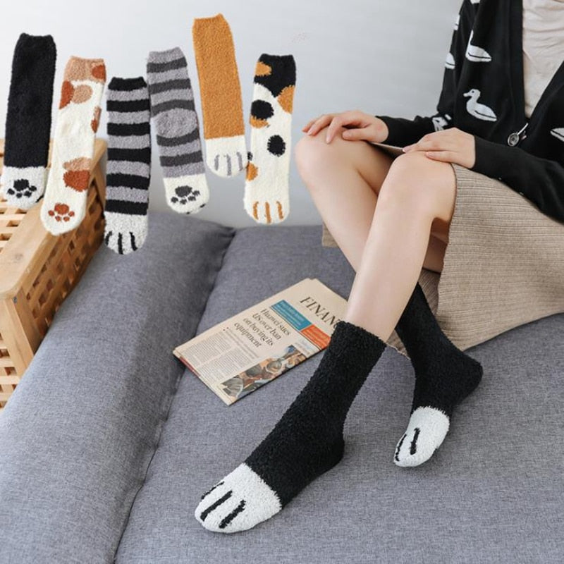 CARTOON ANIMAL FINGERS SOCK