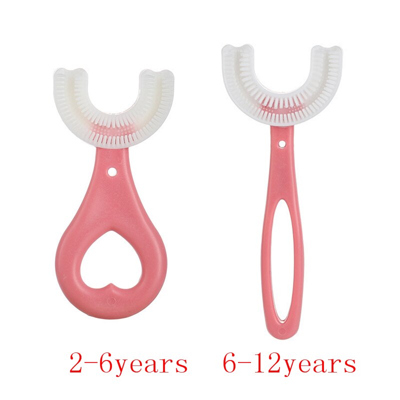 U-SHAPED TOOTHBRUSH FOR CHILDREN (2 TO 12 YEARS)