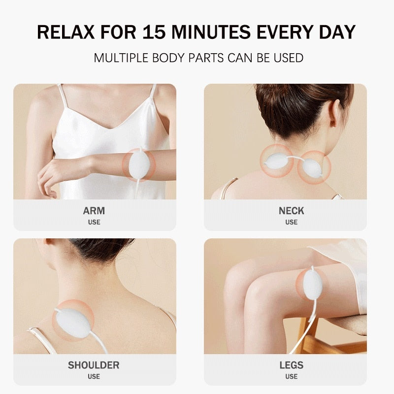 EMS Portable Lymphatic Relief Neck Massager