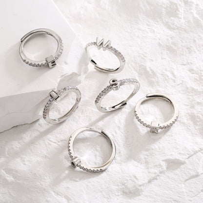 HECHENG ring, letter initials