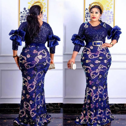 Angelina Plus Size Evening Long Luxury  Dress