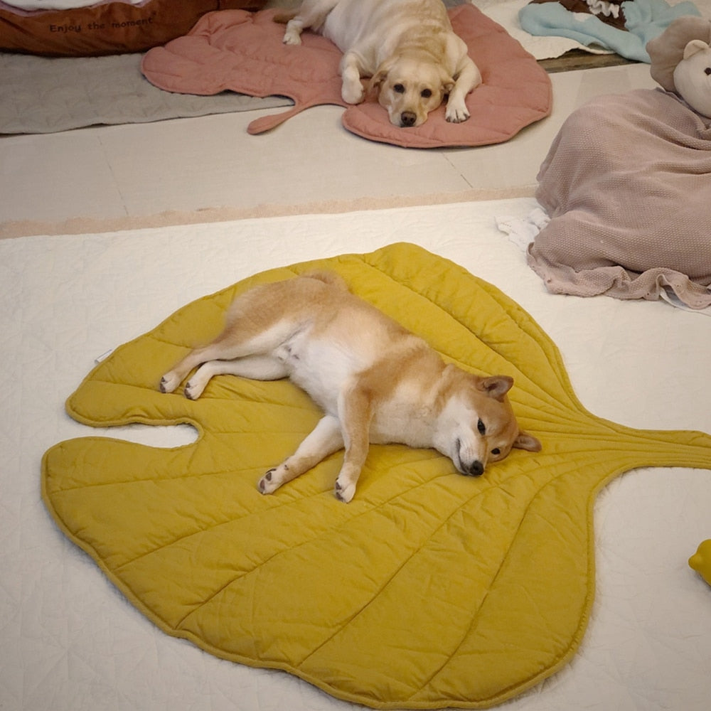 LEAF SHAPE DOG BLANKET