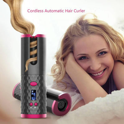 CORDLESS AUTOMATIC HAIR CURLER