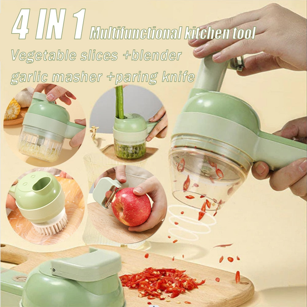 MULTIFUNCTIONAL ELECTRIC VEGETABLE CUTTER