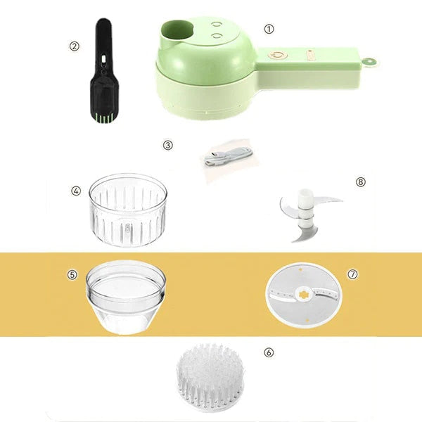 MULTIFUNCTIONAL ELECTRIC VEGETABLE CUTTER