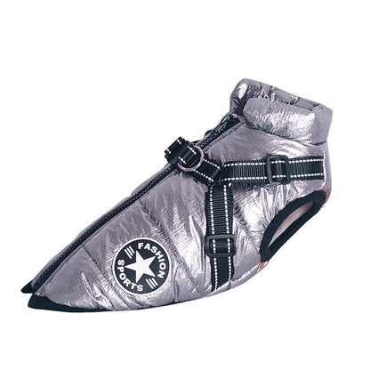 WARM HARNESS DOG COAT