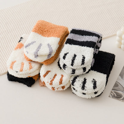 CARTOON ANIMAL FINGERS SOCK