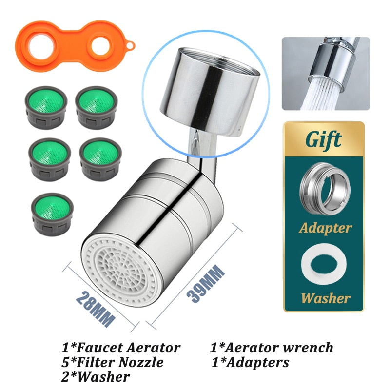 MULTIFUNCTIONAL ROTATABLE FAUCET